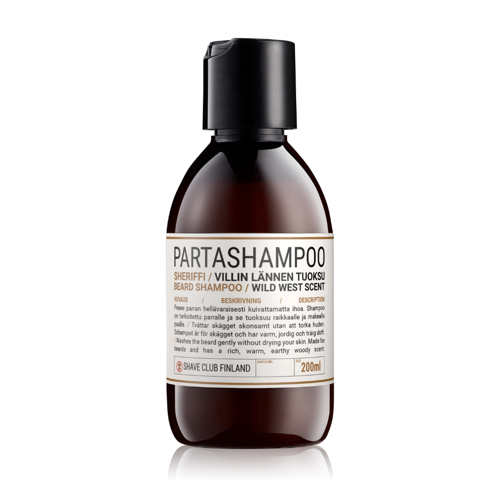 Shave Club "Sheriffi" beard shampoo (200ml)