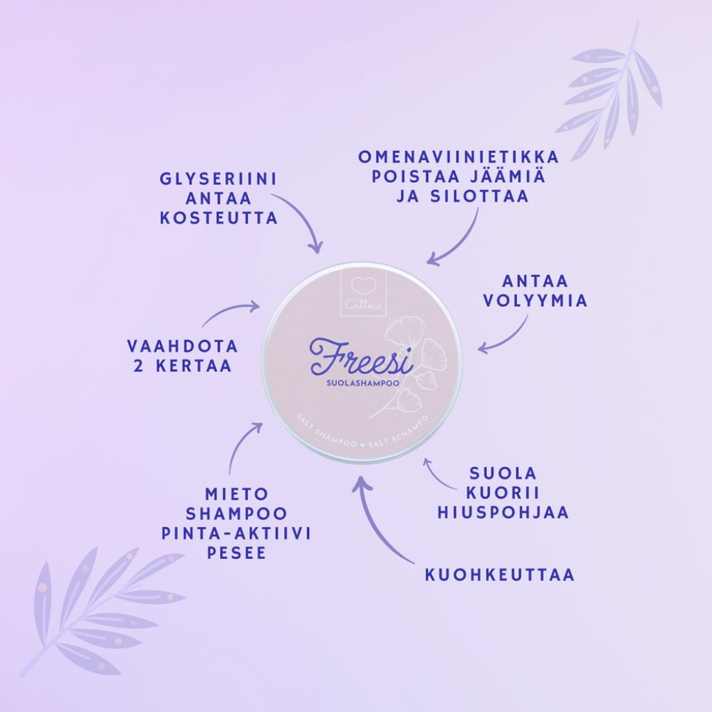 Catteco "Freesi" suolashampoo (300g)