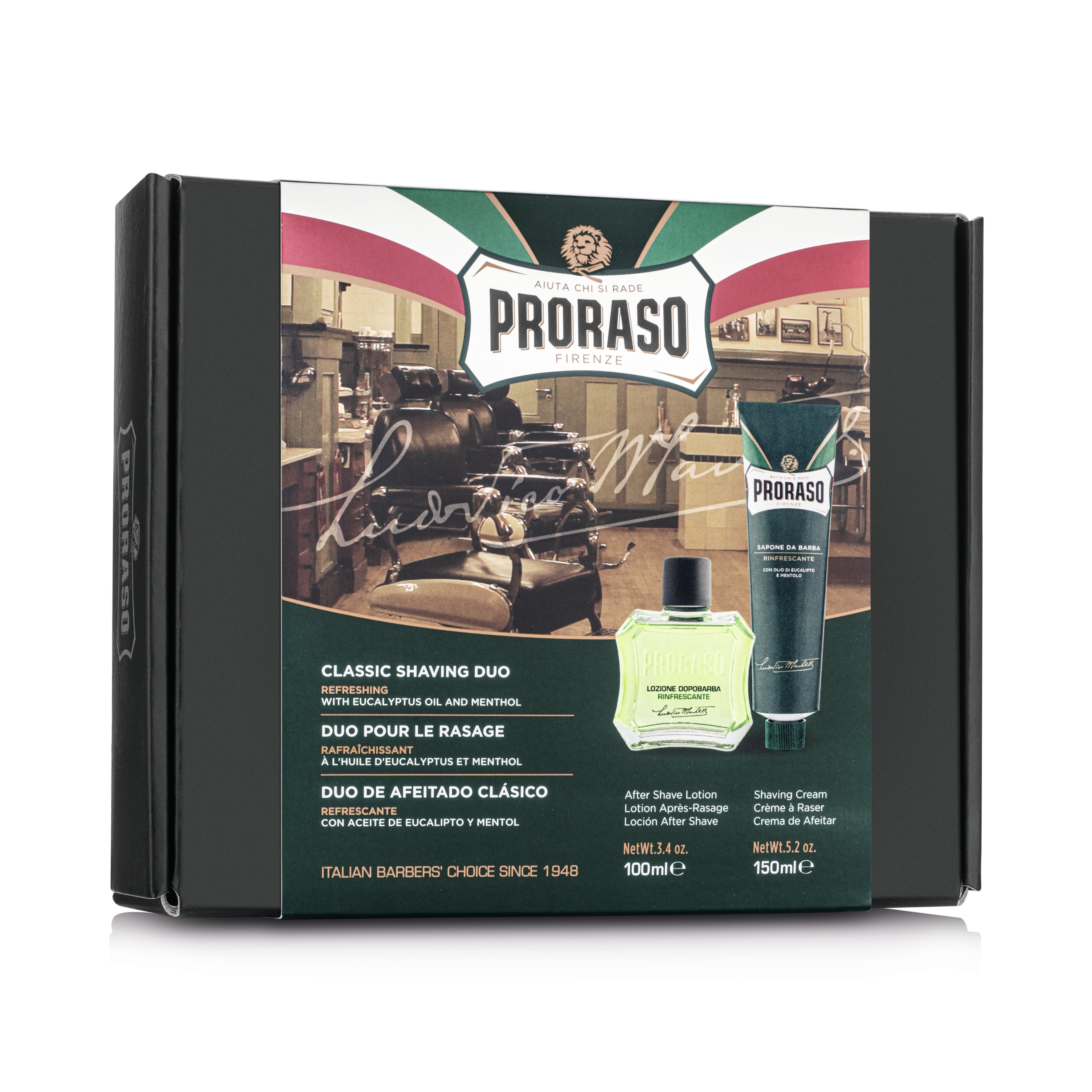 Proraso "Refresh" DUO Parranajovoide ja aftershave lotion