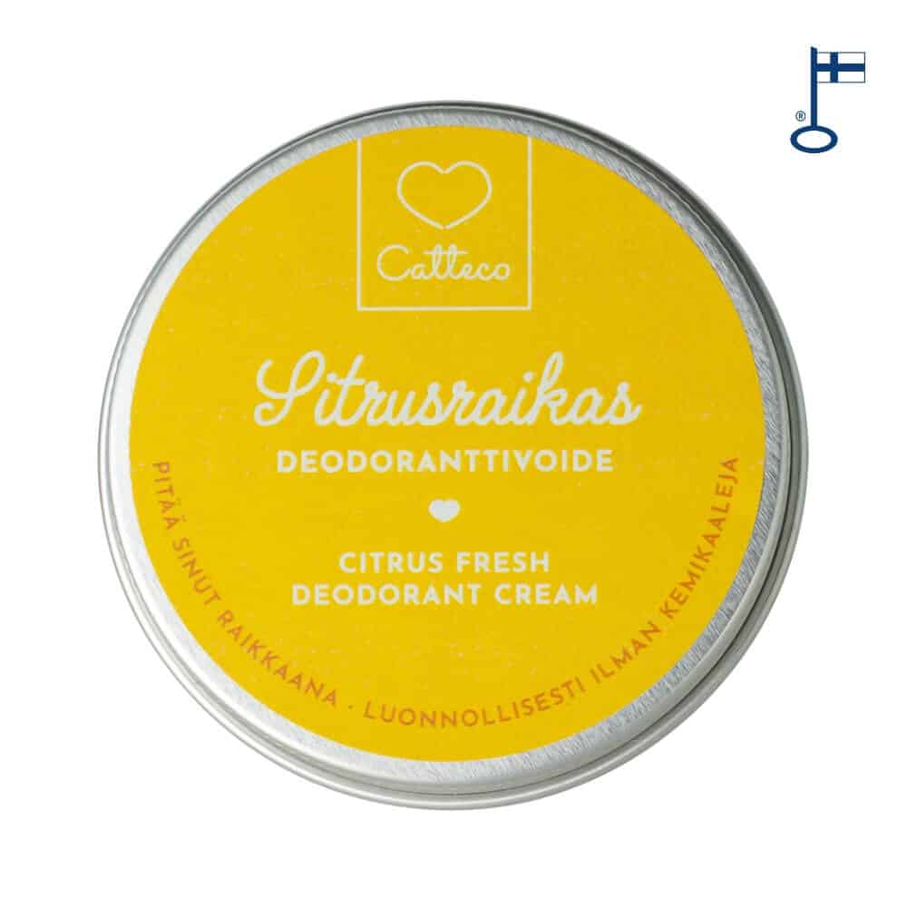 Catteco "Citrus fresh" deodorant (60g)