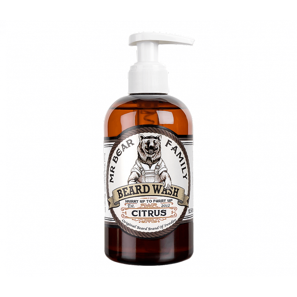 Mr Bear Family "Citrus" beard shampoo (250ml)