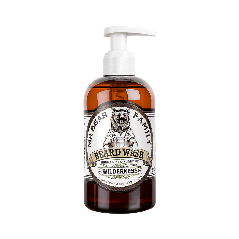 Mr Bear Family "Wilderness" beard shampoo (250ml)