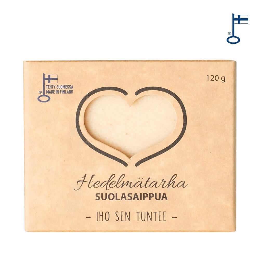 Catteco "Hedelmätarha" salt soap (120g)