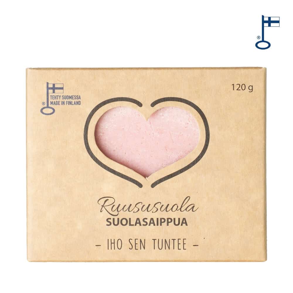 Catteco "Rose salt" salt soap (120g)