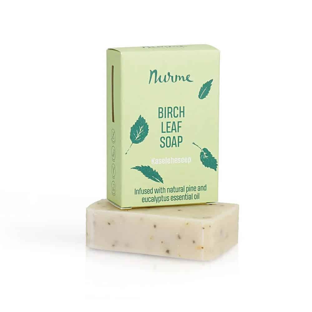Nurme "Birch Leaf  Soap" saippuapala (100g)