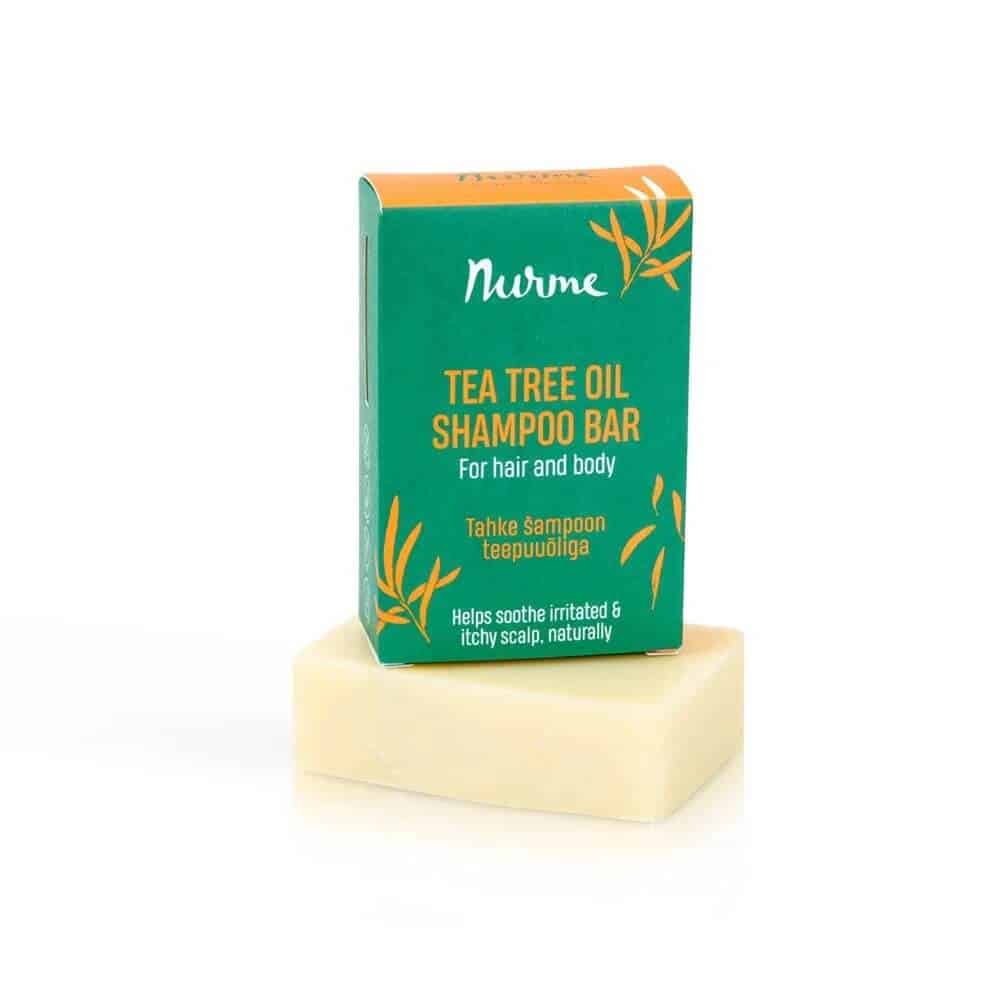 Nurme "Tea Tree Oil Shampoo Bar" saippuapala (100g)
