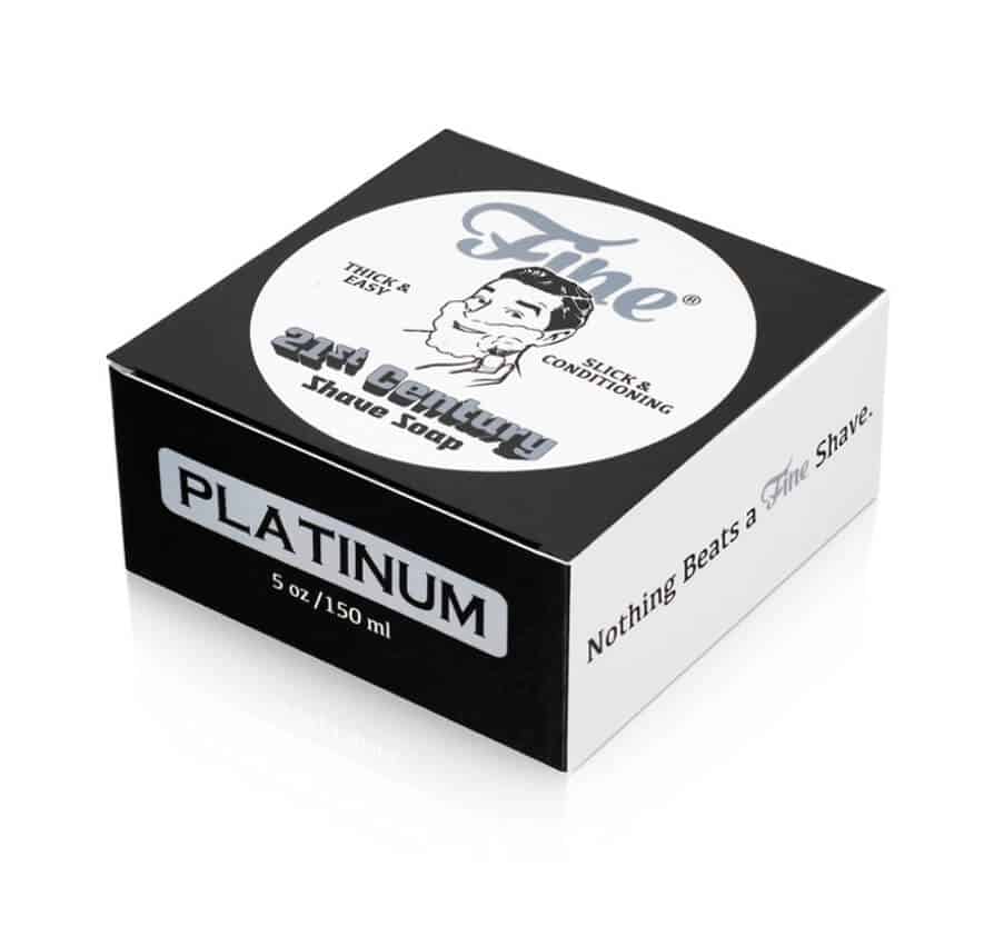 Fine Accoutrements "Platinum" parranajosaippua (150ml)