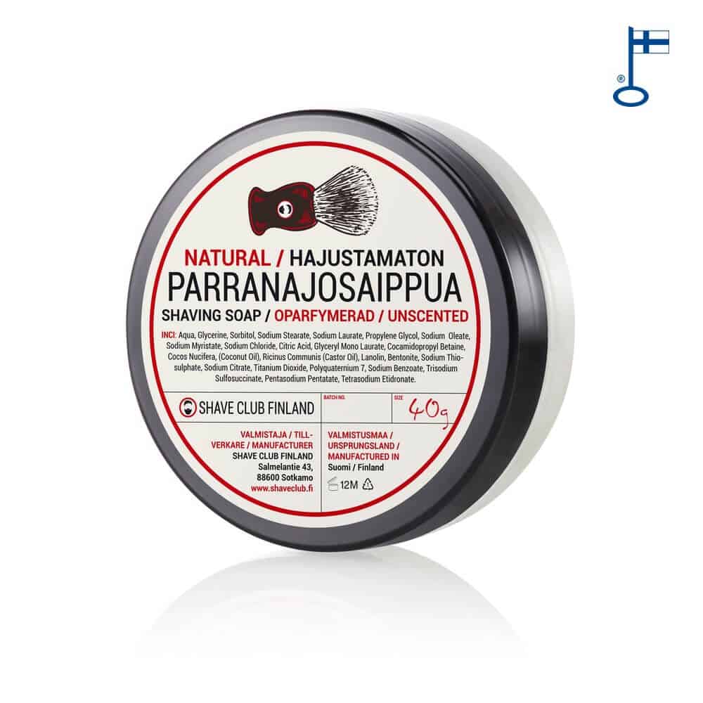 Shave Club "Natural" parranajosaippua (40g)