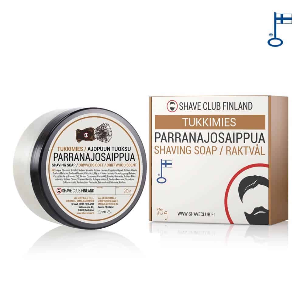 Shave Club "Tukkimies" parranajosaippua (80g)