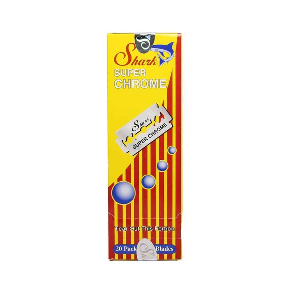 Shark "Super Chrome" razor blades (100 pcs.)