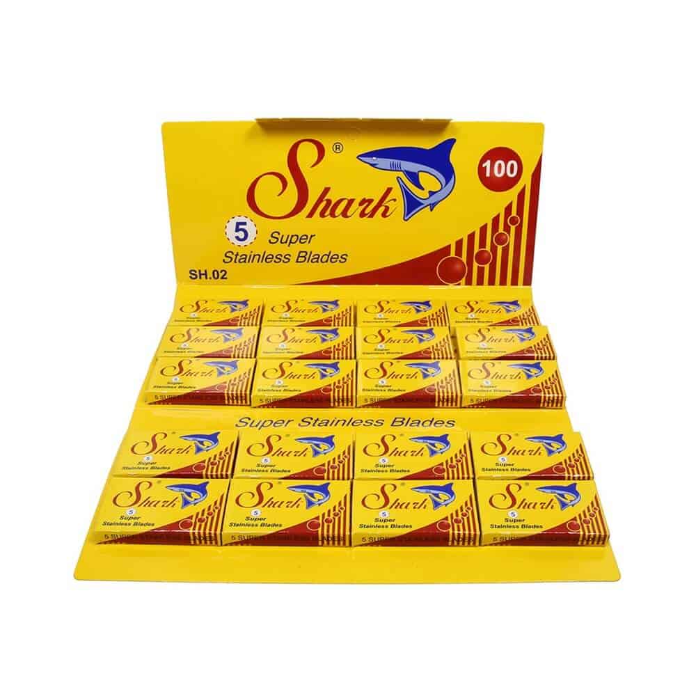 Shark "Super Stainless" razor blades (200 pcs.)