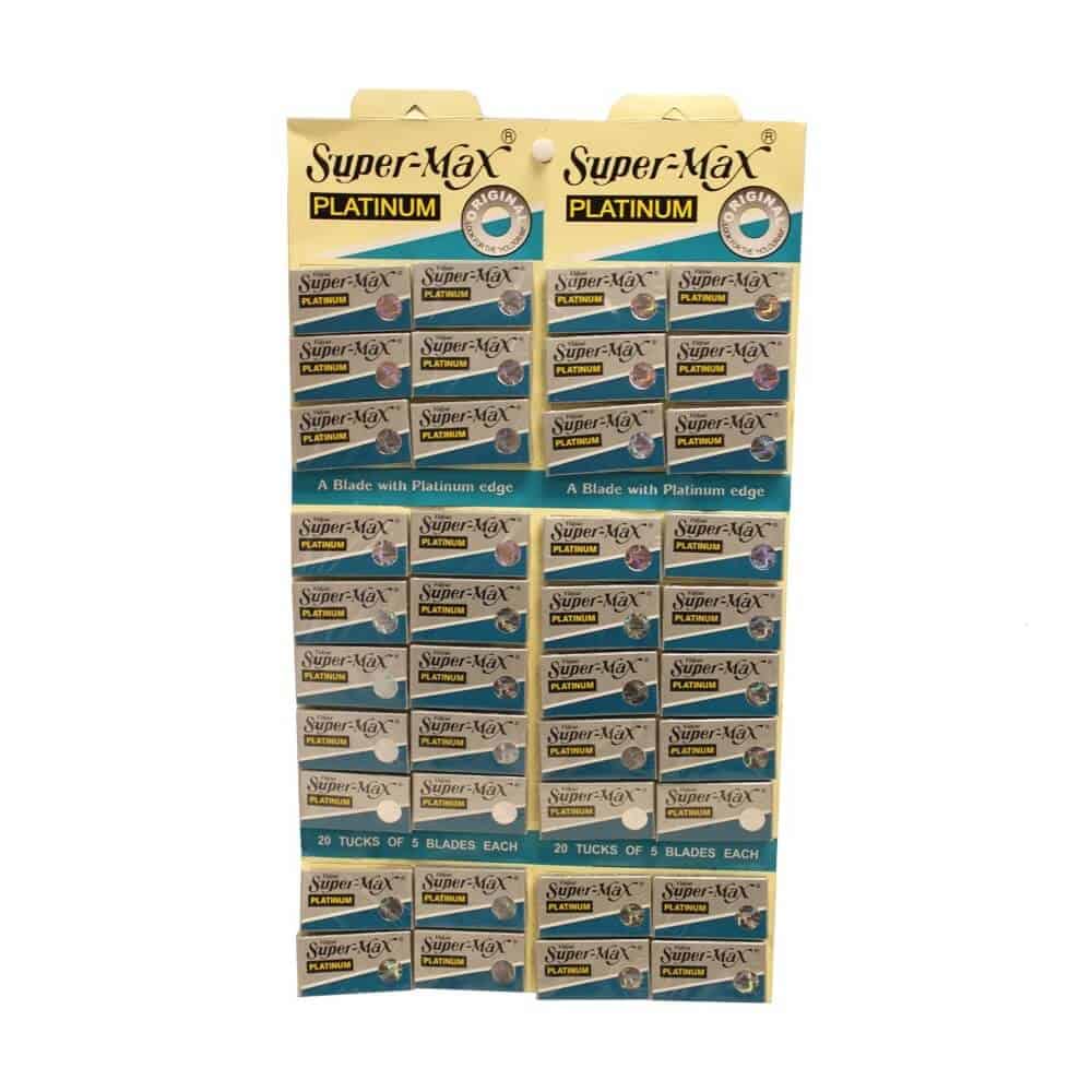 Super-Max "Platinum" razor blades (200 pcs.)