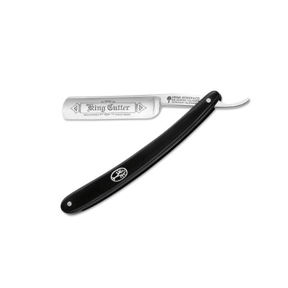 Böker black "King Cutter" 5/8" razor