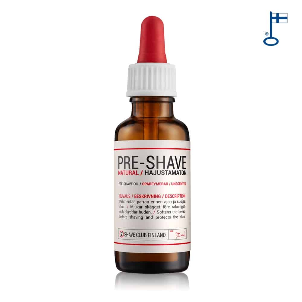 Shave Club "Natural" pre-shave oil (30ml)