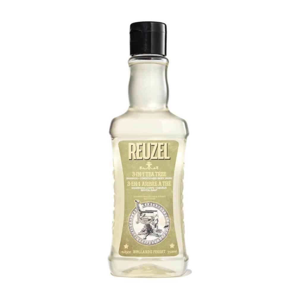 Reuzel "Tea Tree" 3-in-1 shampoo - Roadtrip edition (350ml+100ml)