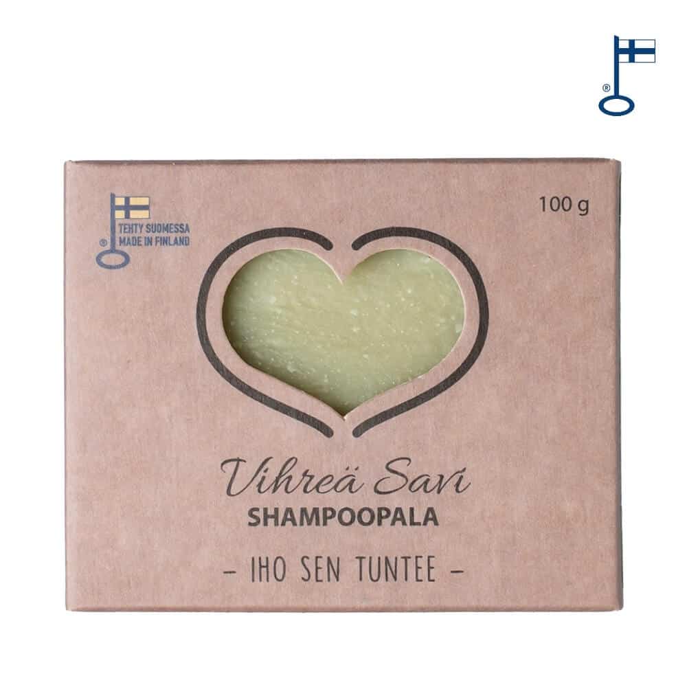 Catteco "Green Clay" Shampoo bar (100g)