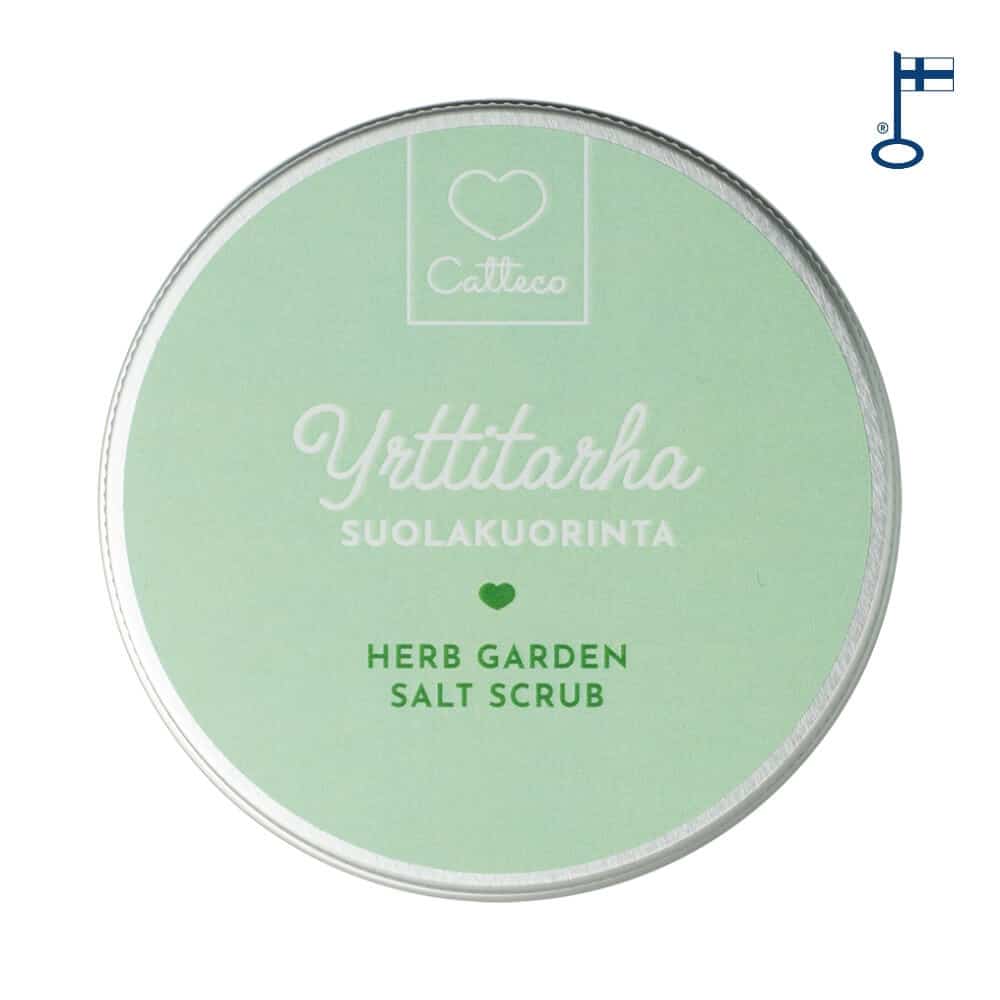 Catteco "Yrttitarha" suolakuorinta (150g)