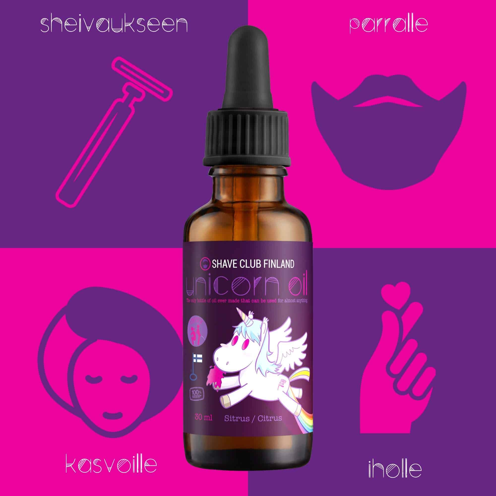 Shave Club "Unicorn Oil" ihoöljy (30ml)