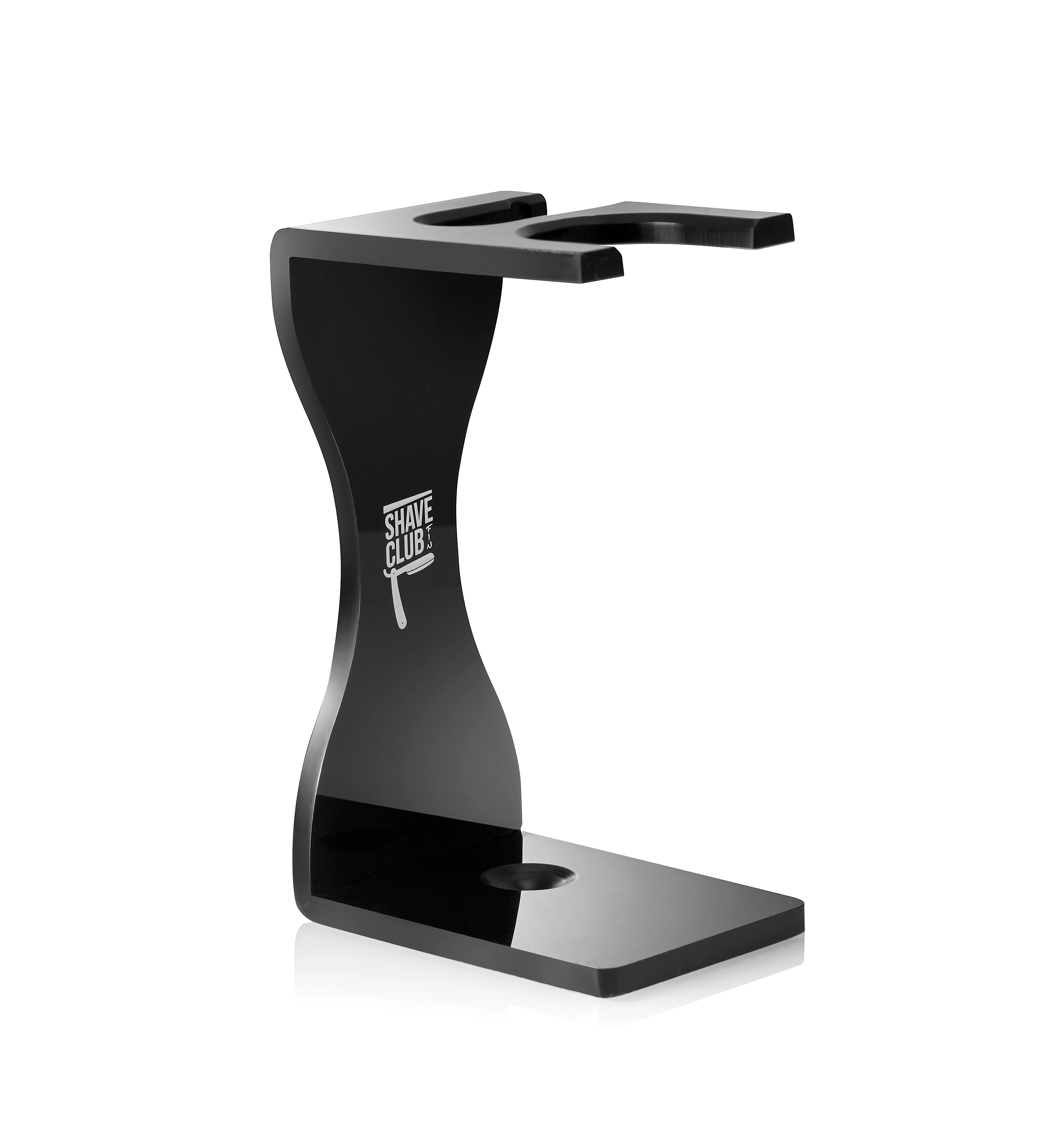 Shave Club razor and brush stand