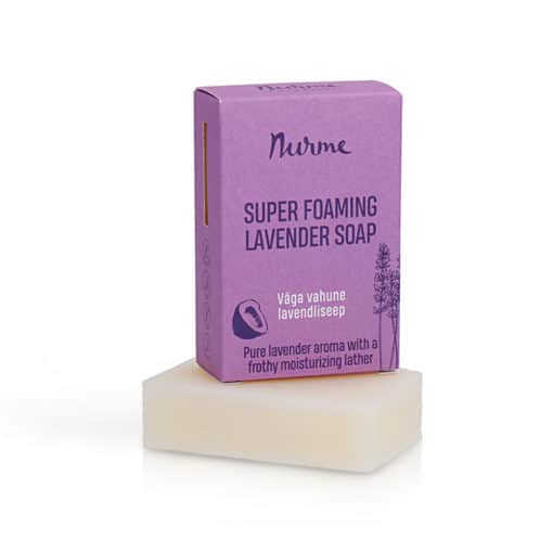 Nurme "Super Foaming Lavender Soap" saippuapala (100g)
