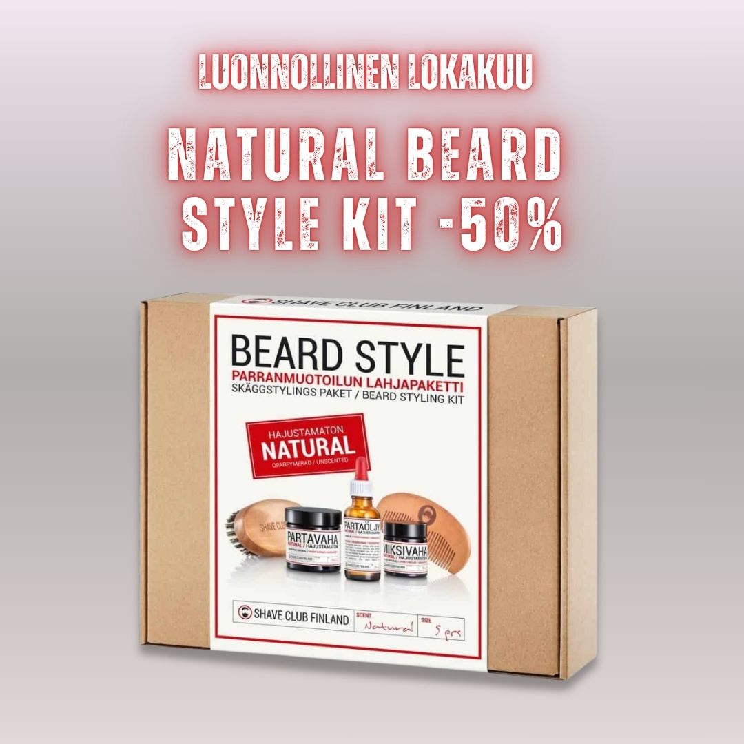 Shave Club "Natural" Beard Style Kit