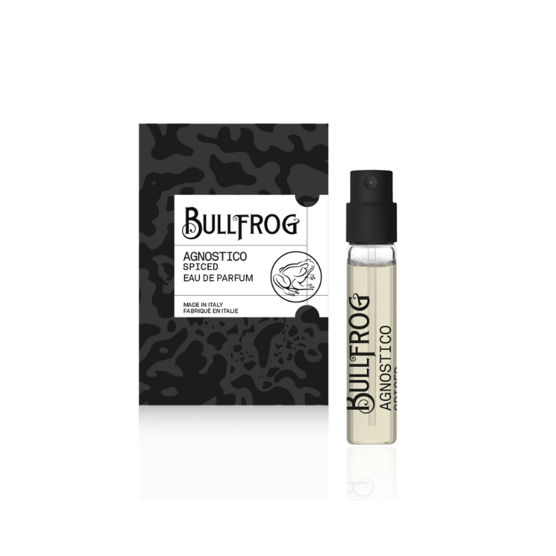 Bullfrog "Eau de Parfum Agnostico Spiced " hajuvesi (2ml) Small SAMPLE