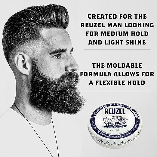 Reuzel "Clay Matte" pomade (113g)