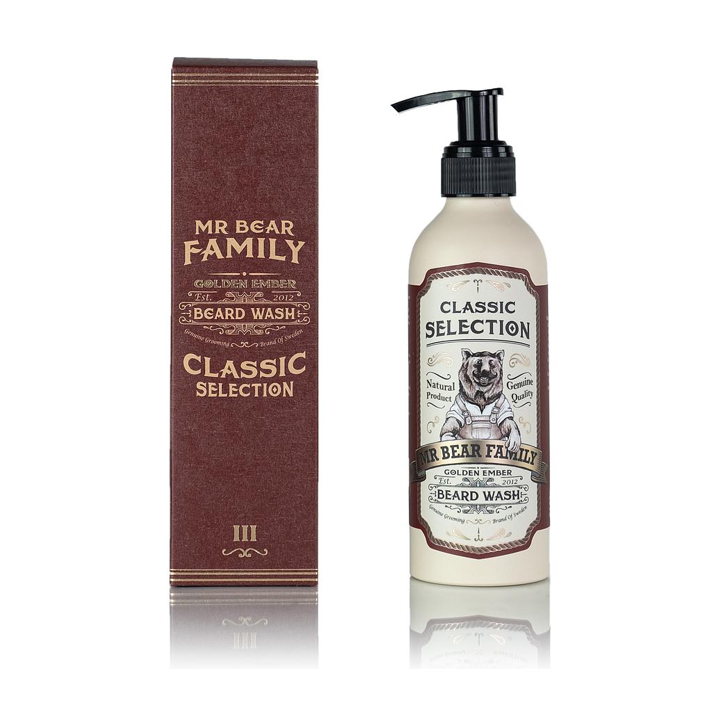 Mr Bear Family "Golden Ember" partashampoo (200ml)