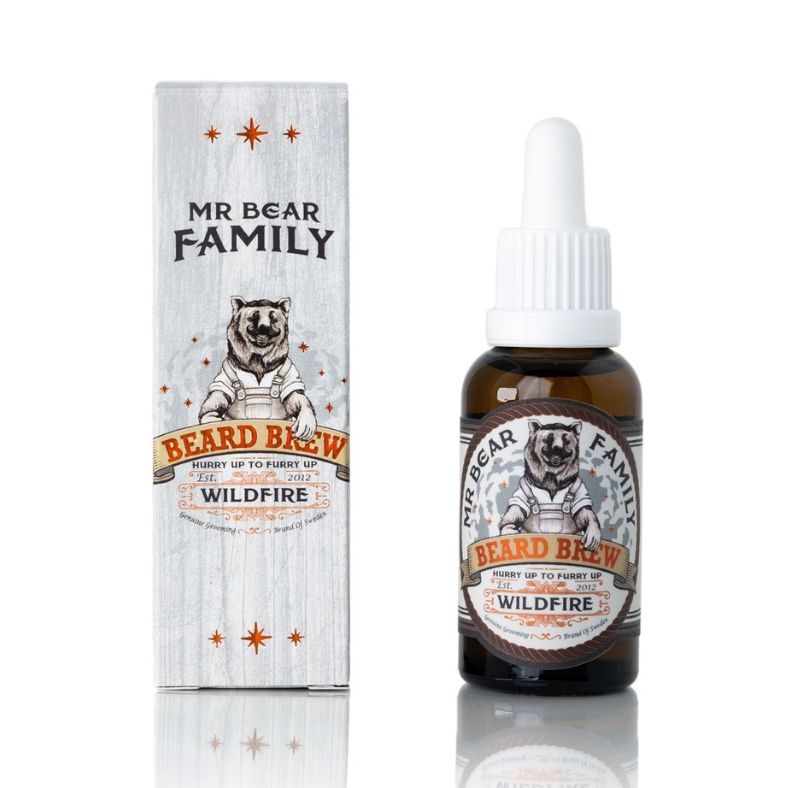 Mr Bear Family "Wildfire" partaöljy (30ml)