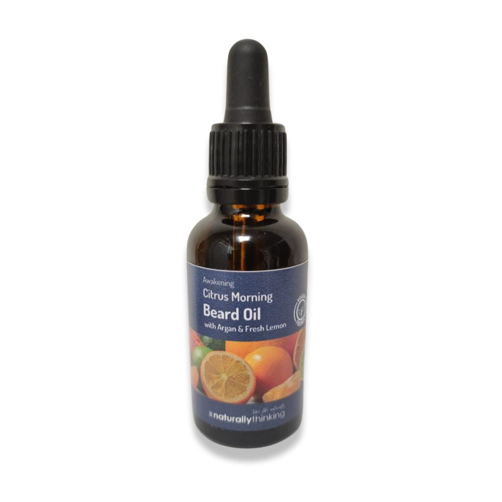 Naturally Thinking "Citrus Morning" beard oil (30ml)