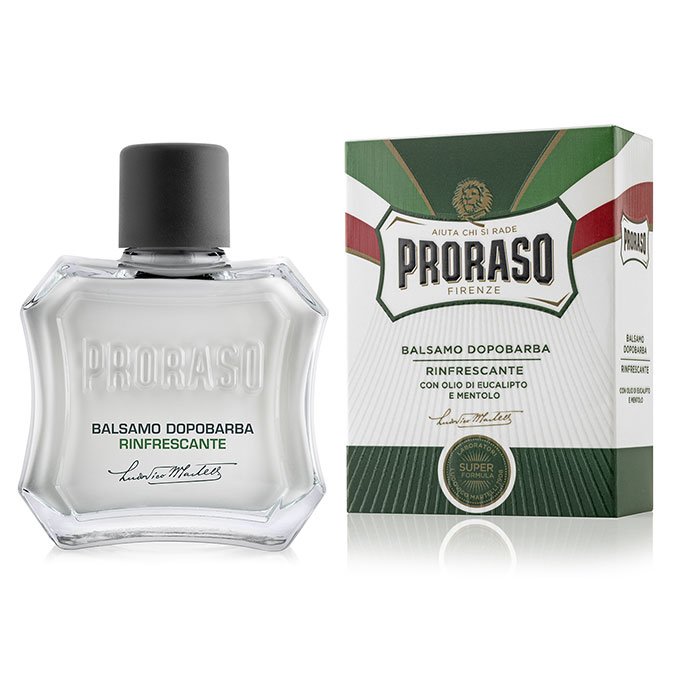 Proraso menthol &amp; eucalyptus aftershave balm (100ml)