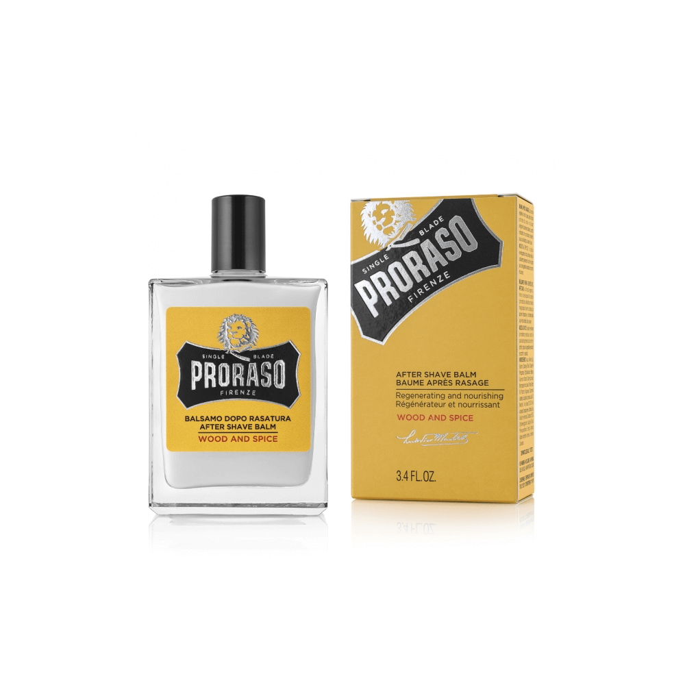 Proraso "Wood and Spice" aftershave-balsami (100ml)