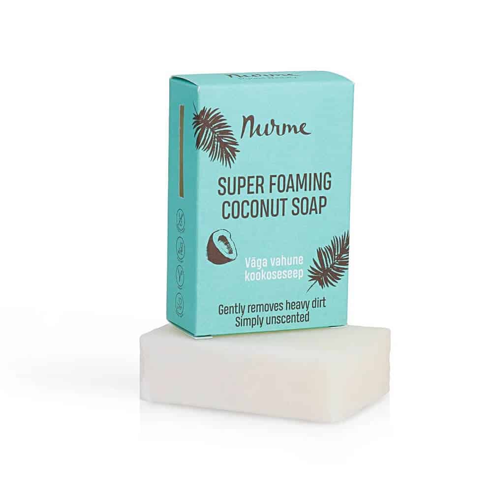 Nurme "Super Foaming Coconut Soap" saippuapala (100g)