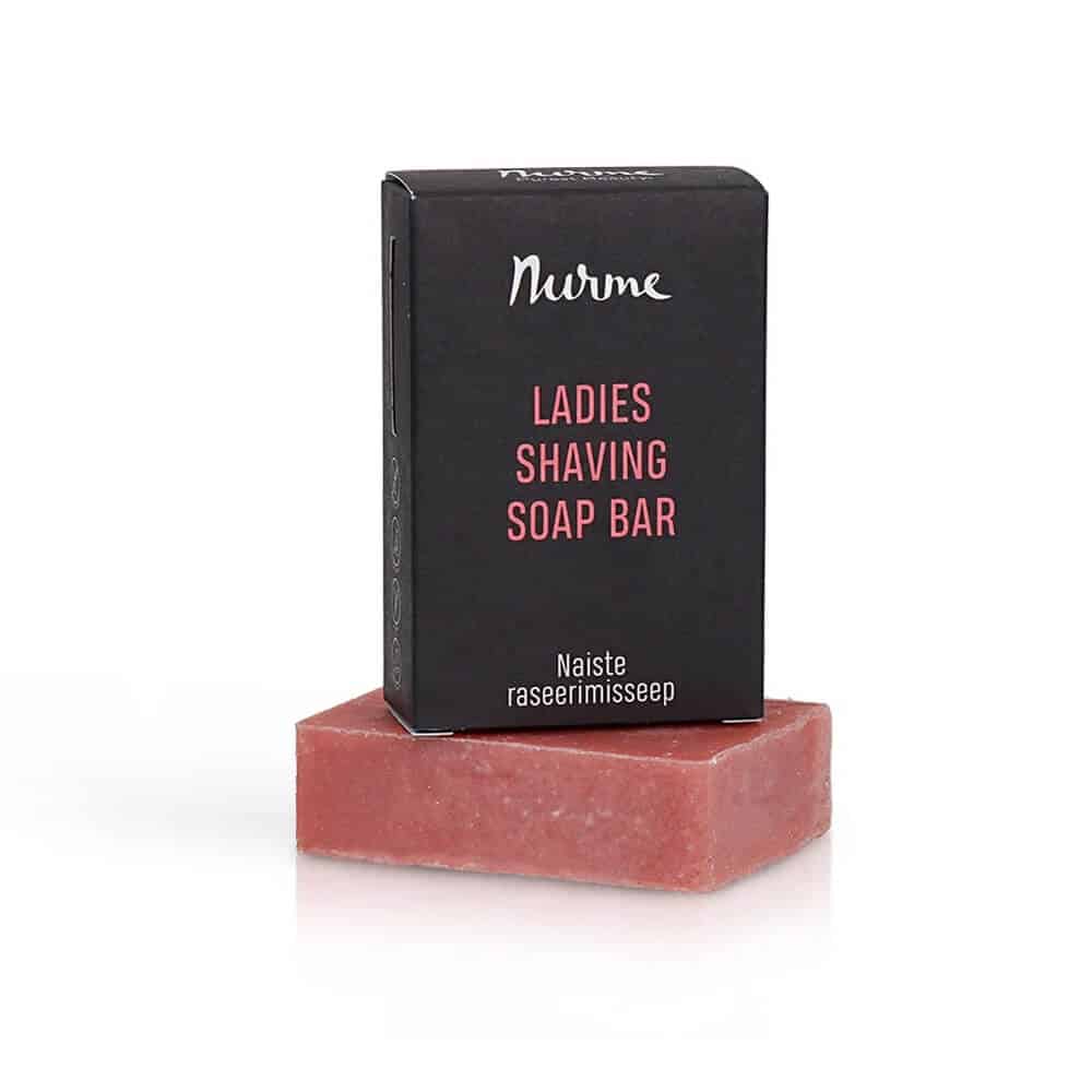 Nurme "Ladies Shaving Soap Bar" saippuapala (100g)