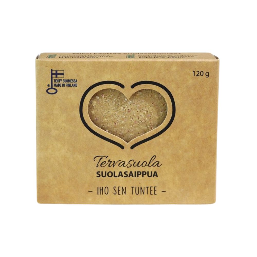 Catteco "Tar salt" salt soap (120g)