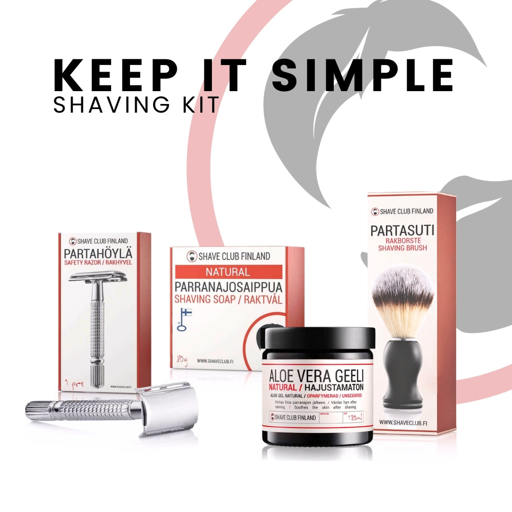 Keep it Simple - shaving kit